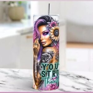 Positive Quote Tumbler